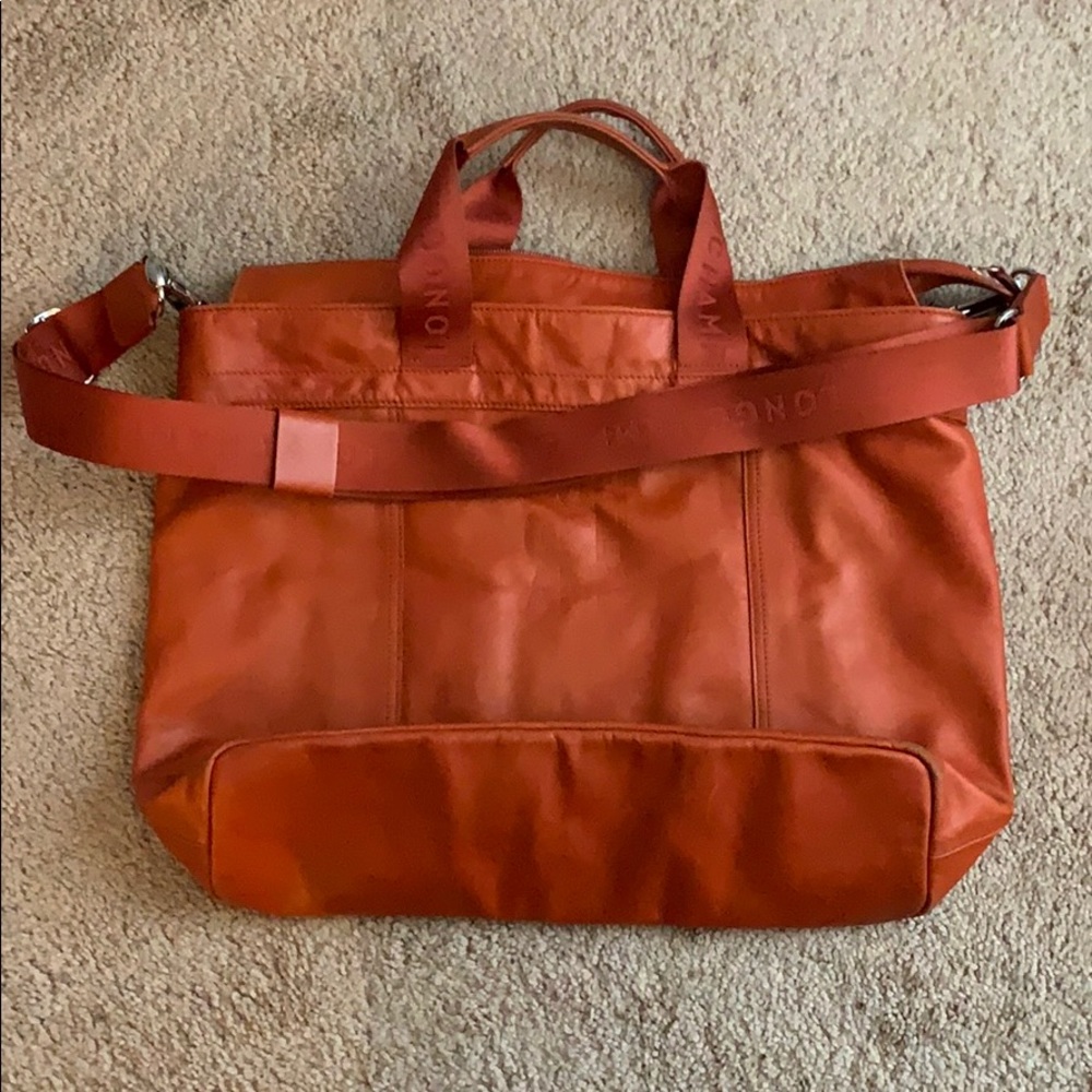 Beautiful Longchamp satchel messenger - Brick